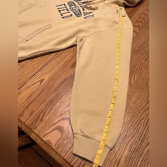 ‼️SOLD‼️ PACKERS Hoodie- LAMBEAU FIELD -in Gold/Green- Unisex- XXL 🏈 - Picture 5 of 16